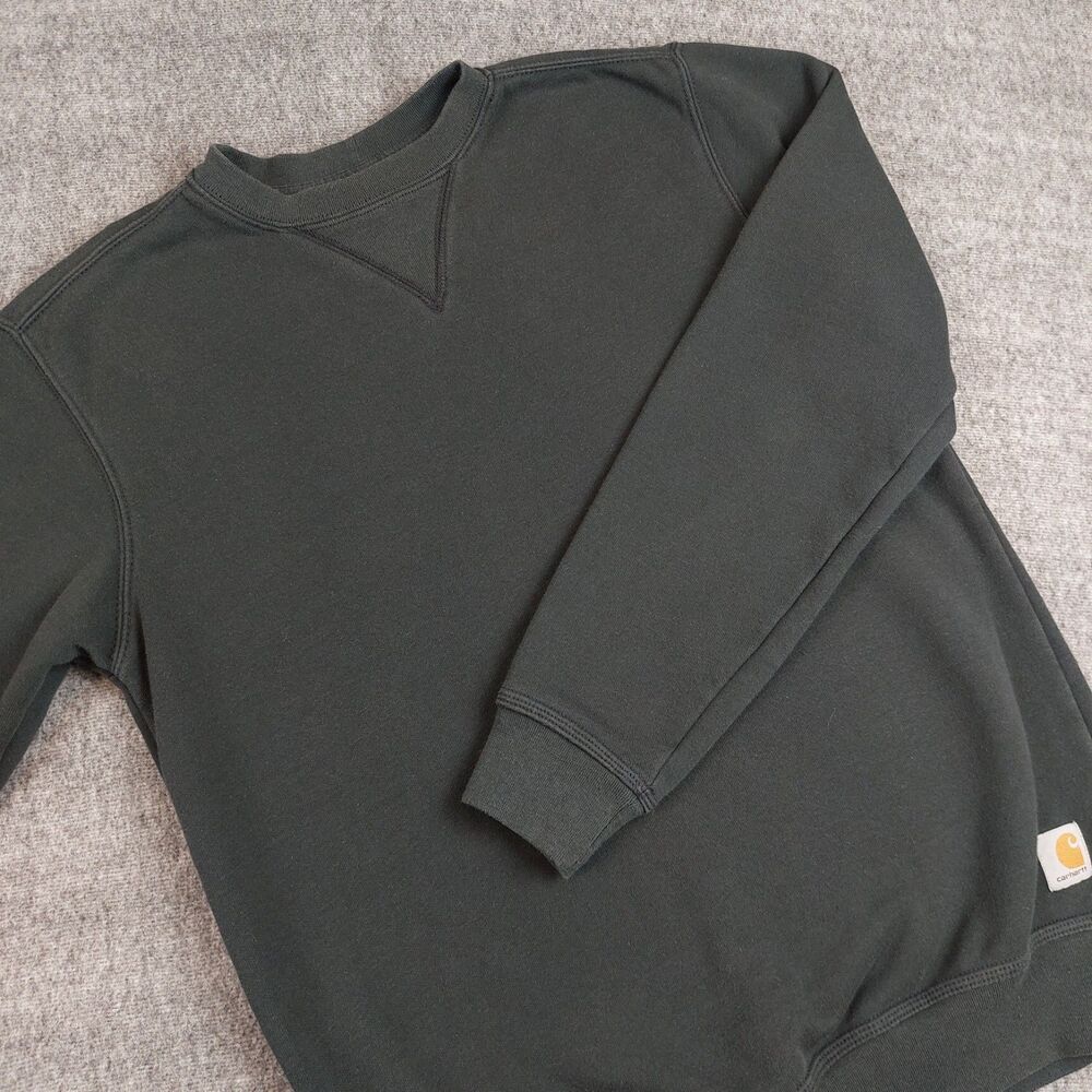 Carhartt K124 Original Fit Crewneck Sweatshirt Men's Size Small Black